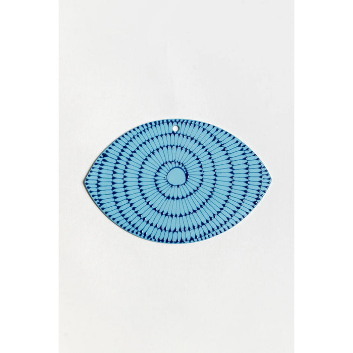 Lucky Eye Greece Blue with Blue Spiral by Maiyan