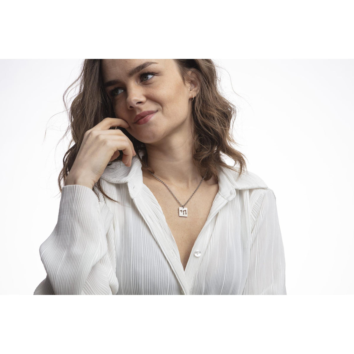 Dancing Chai Necklace (Unisex) by Adi Sidler