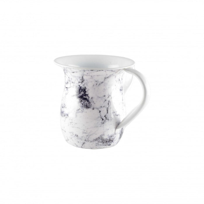 White Marble Netilat Yadayim/ Washing Cup by Aulicia