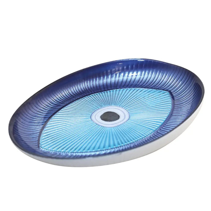 Evil Eye Dish in Blues by Aulicia
