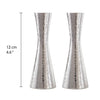 Hammered Small Candlesticks by Yair Emanuel