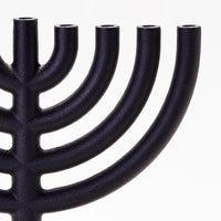 Cast Iron Chanukiah by Josh Owen
