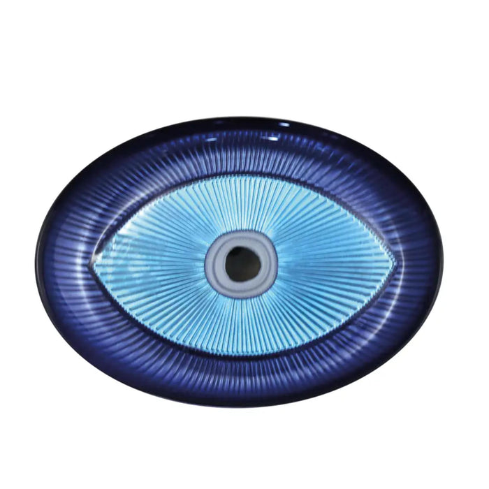 Evil Eye Dish in Blues by Aulicia