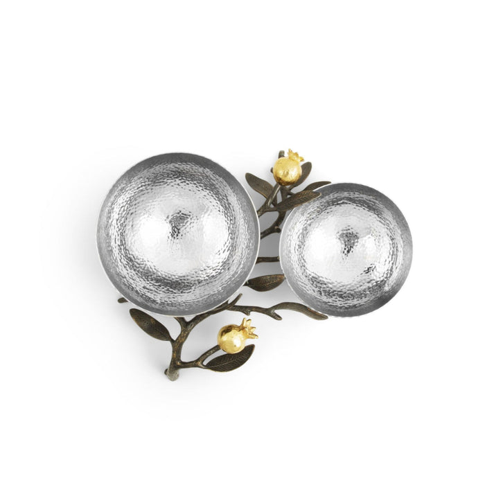 Pomegranate Double Dish for Apples and Honey by Michael Aram