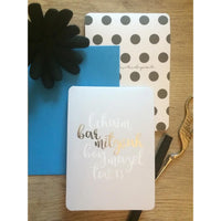 Bar Mitzvah - L'Chaim Card