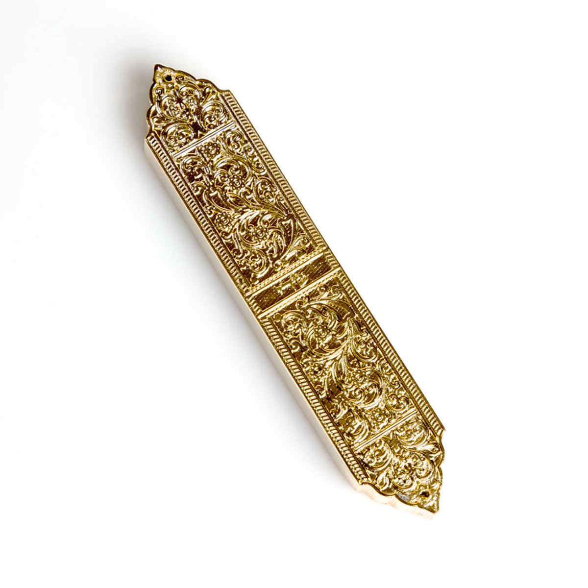 Gilded Brass Mezuzah by The Israel Museum