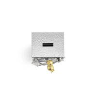 Pomegranate Silver & Gold Tzedakah Box by Michael Aram