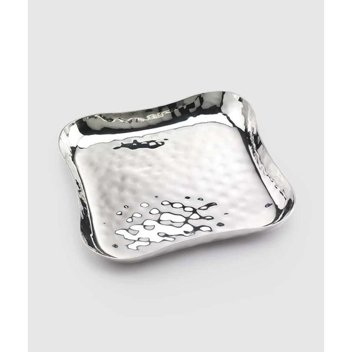 Hammered Matzah Tray by Mary Jurek