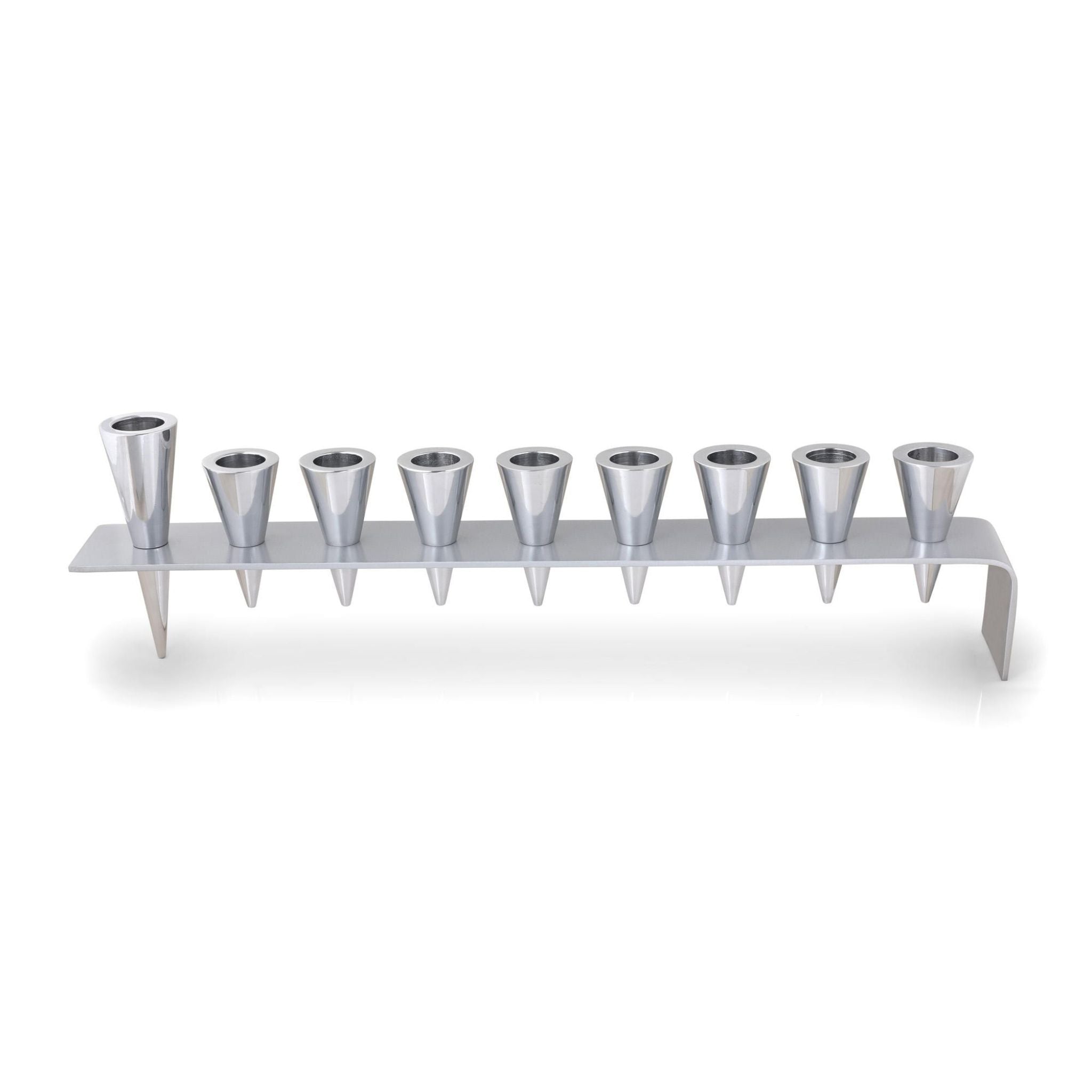 Judaica - Tamar - Lampe Chanuka de style brutaliste Judaica - Tamar - Lampe Chanuka de style brutaliste