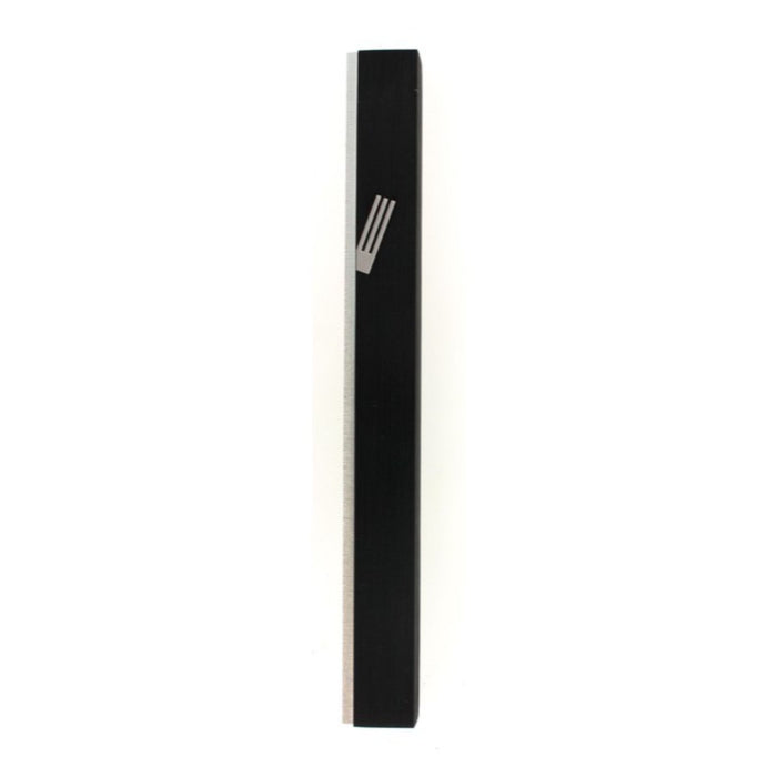 Funky Black Shin Mezuzah by Adi Sidler