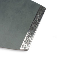 Challah Board in Porcelain with Metal Cutout - Grey by Yair Emanuel