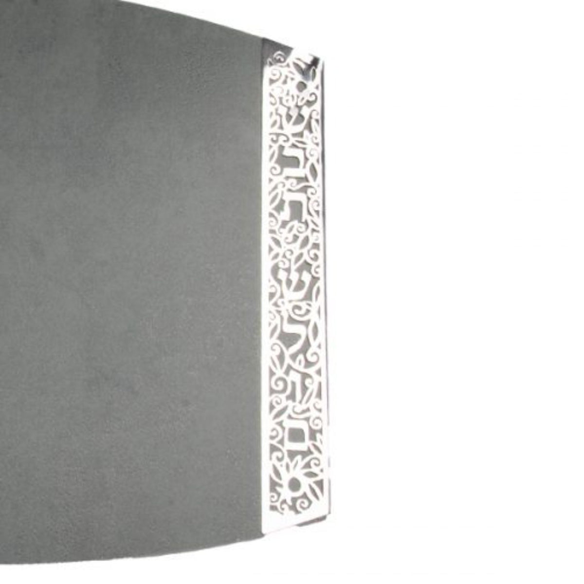 Challah Board in Porcelain with Metal Cutout - Grey by Yair Emanuel