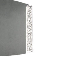 Challah Board in Porcelain with Metal Cutout - Grey by Yair Emanuel