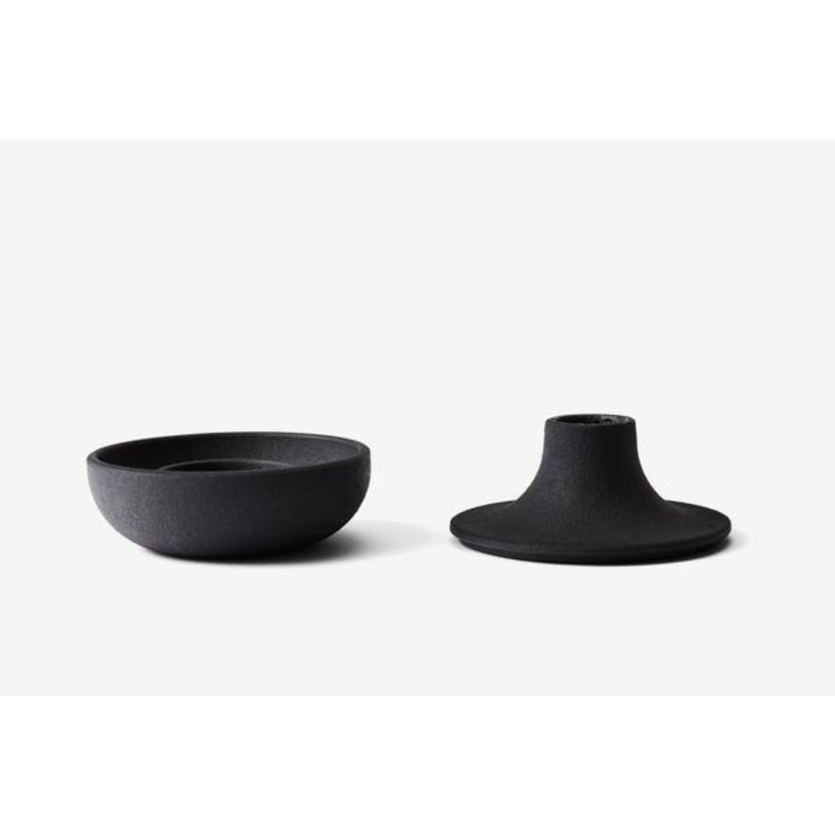 Cast Iron Candle Holders by Josh Owen