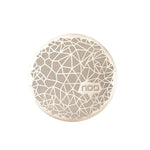 Geometric Matzah Cover in Gold by Apeloig Collection