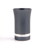 Small Kiddush Cup in Dark Grey Cup by Agayof