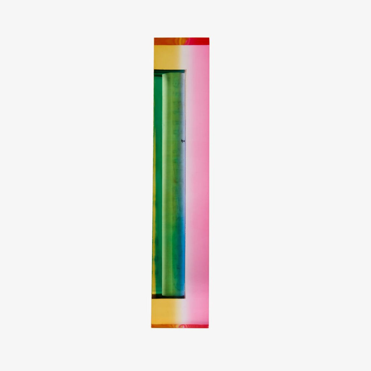 Acrylic Mezuzah in Rainbow by Apeloig Collection