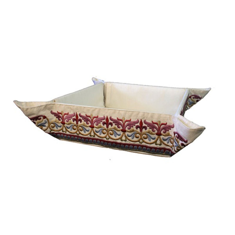 Folding Basket for Matzah/Challah Oriental design by Yair Emanuel