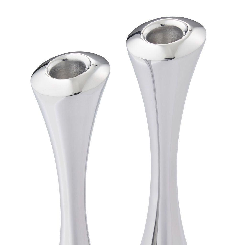 Aquila Shabbat Candlesticks by Lou Henry for Nambé