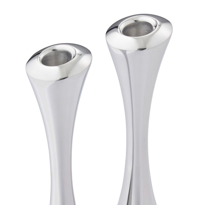 Aquila Shabbat Candlesticks by Lou Henry for Nambé