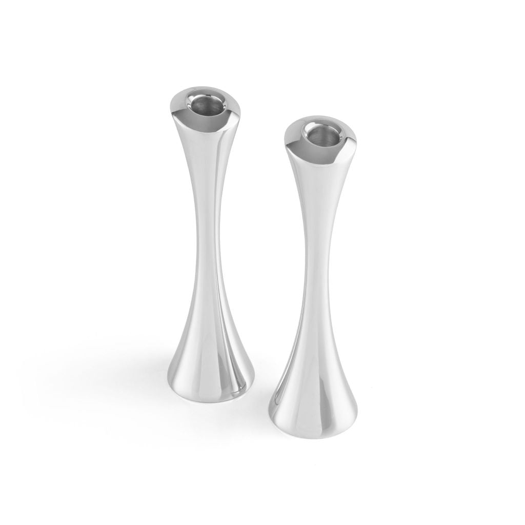 Aquila Shabbat Candlesticks by Lou Henry for Nambé