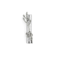 White Orchid Mezuzah by Michael Aram