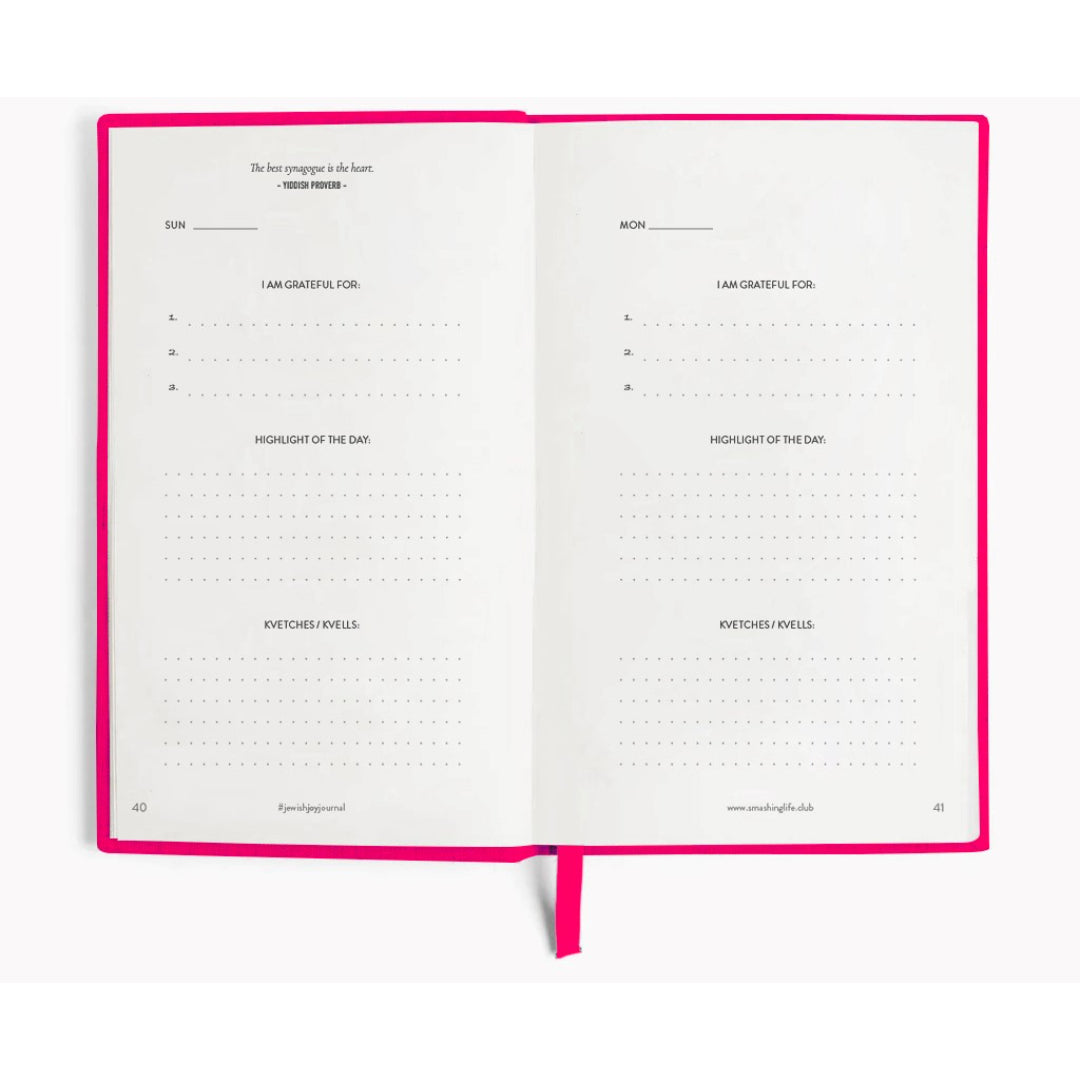 Jewish Joy Journal (Classic Edition) - Gratitude Journal for Jewish Women by Karen Cinnamon