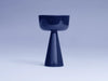 Ceramic Cone Kiddush Cup in Indigo by Tchotchke