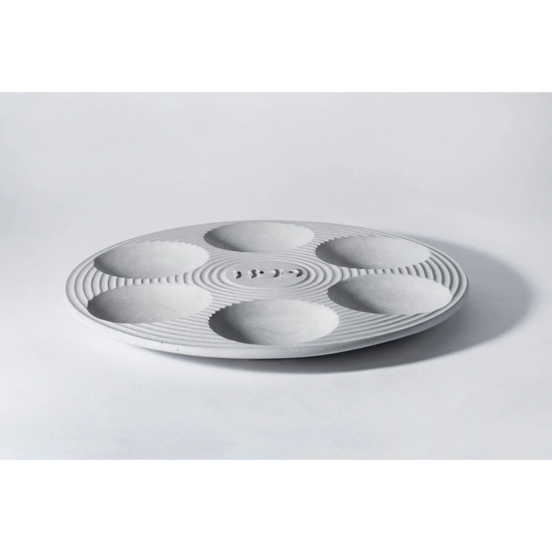 Fine Concrete Seder Plate by Logifaces