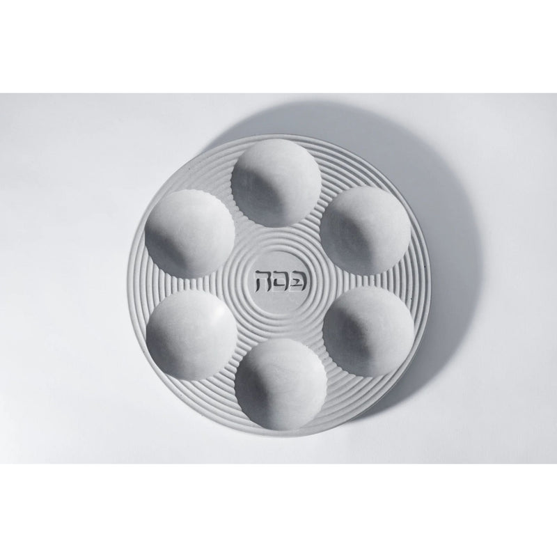 Fine Concrete Seder Plate by Logifaces
