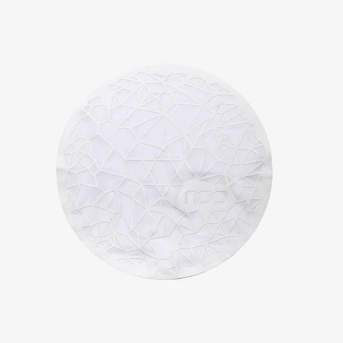 Geometric Matzah Cover in White by Apeloig Collection