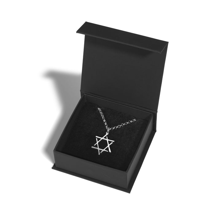 Delicate Star of David Necklace (Unisex) by Adi Sidler