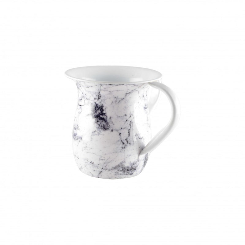 White Marble Netilat Yadayim/ Washing Cup by Aulicia
