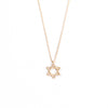 Star of David Pendant with Chain 14K gold
