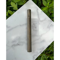 Solid Design Mezuzah in Antique Dark Bronze