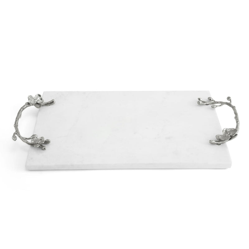 White Orchid Granite Challah Board by Michael Aram