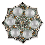 Mandala Vintage Seder Plate by Dorit