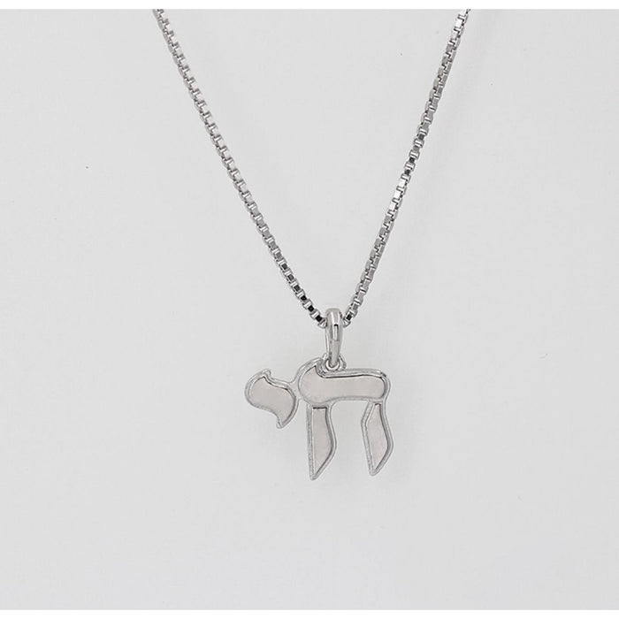 Men's Chai ('Life') Pendant on Box Chain by Penny Levi