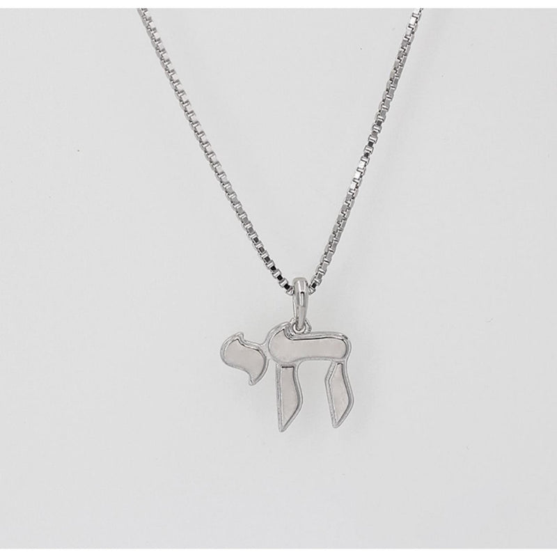 Men's Chai ('Life') Pendant on Box Chain by Penny Levi