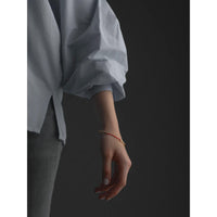 Tiferet Bangle - Gold Edition – Kabbalah red thread by Oriya