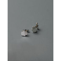 Hamsa Cufflinks in recycled Sterling 925 Silver by Oriya