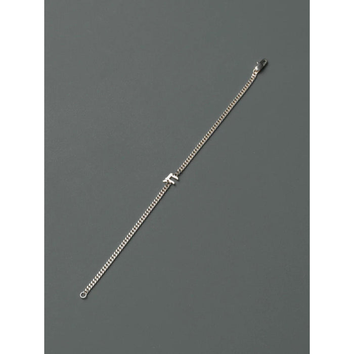 Men's Shelev Bracelet in recycled Sterling Silver 925 - Chai Edition by Oriya