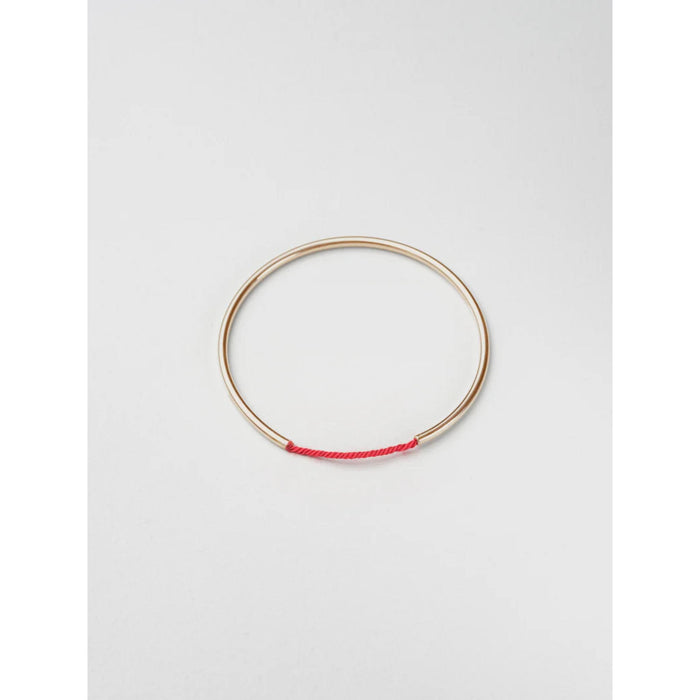 Tiferet Bangle - Gold Edition – Kabbalah red thread by Oriya