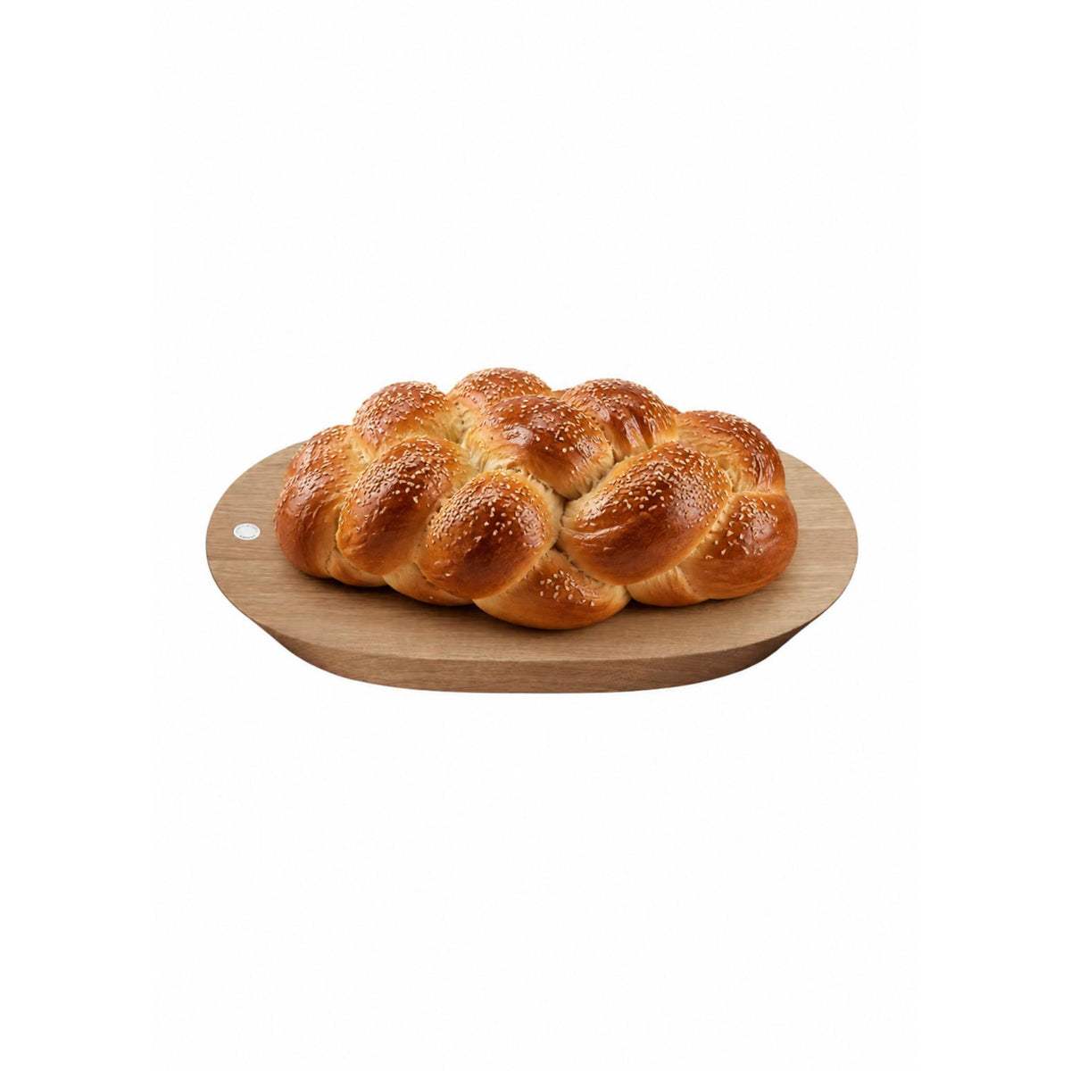 Solid Oak Oval Challah Board by Georg Jenson
