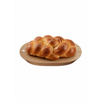 Solid Oak Oval Challah Board by Georg Jenson
