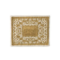 Full Embroidery Matzah & Afikomen Set in Gold by Yair Emanuel