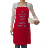 "Don't Tell Me to Keep Calm, I Am a Jewish Mother" Apron by Barbara Shaw