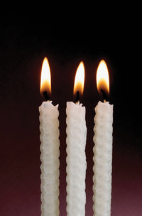 Eco-friendly, Honeycomb Beeswax Natural Chanukah Candles, Set of 45