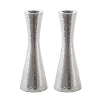 Hammered Small Candlesticks by Yair Emanuel