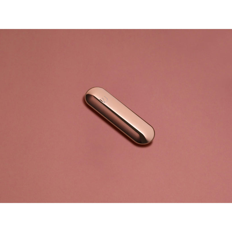 Pill Mezuzah in Rose Gold by Tchotchke